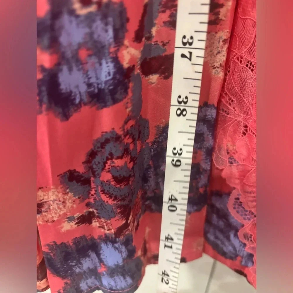Free People Women's First Date Printed Maxi Slip M NWT - Picture 7 of 12